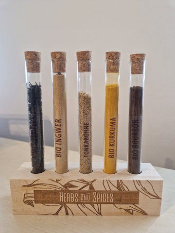 Exklusive Gewürzkollektion in stilvoller Verpackung