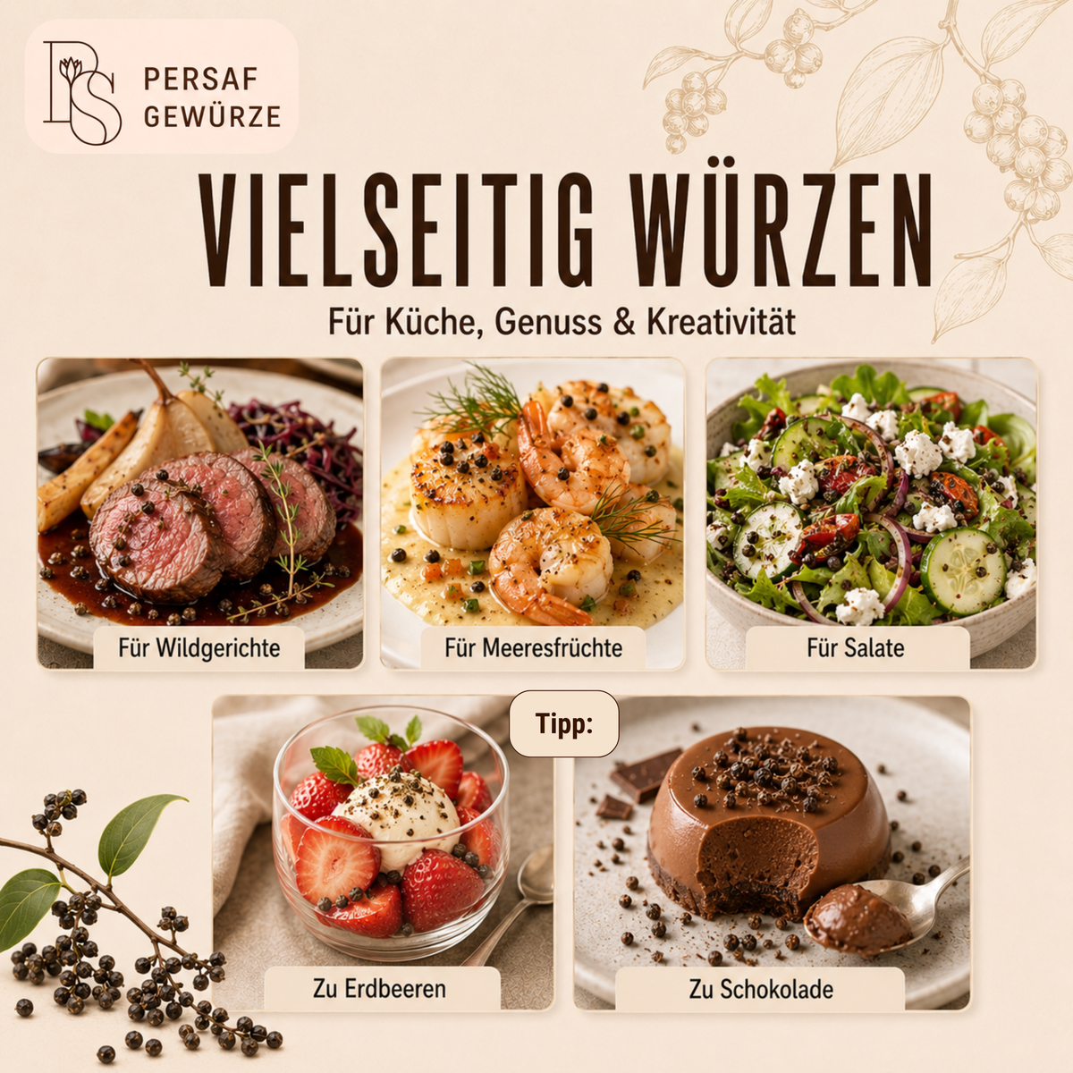 BIO Urwaldpfeffer Voatsiperifery - Gourmet Qualität (DE-ÖKO-006) – Bild 5