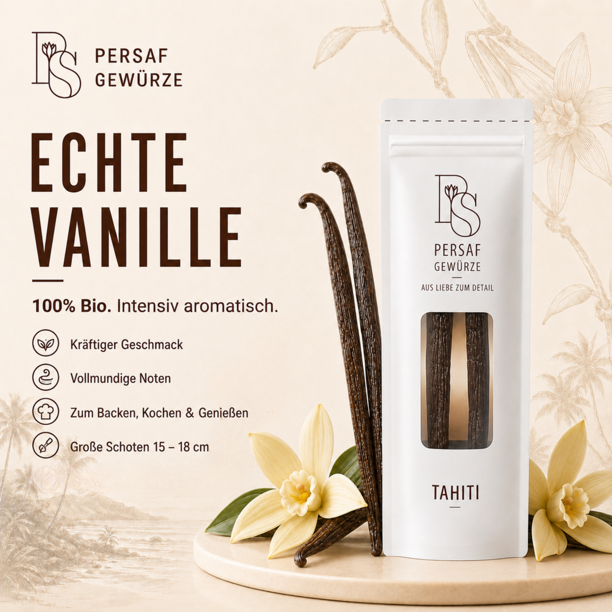 Tahiti Vanilleschoten – Bild 3