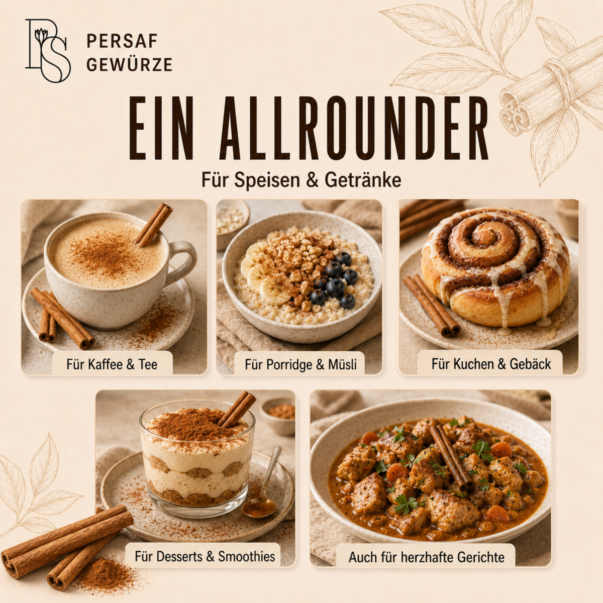 BIO Ceylon Zimtstangen in Gourmet-Qualität (DE-ÖKO-006) – Bild 5