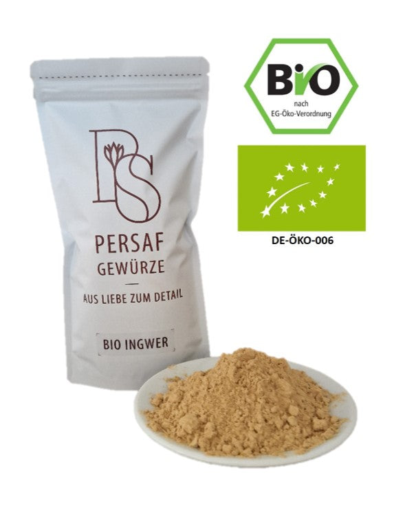 BIO Ingwerpulver in Gourmet-Qualität (DE-ÖKO-006)